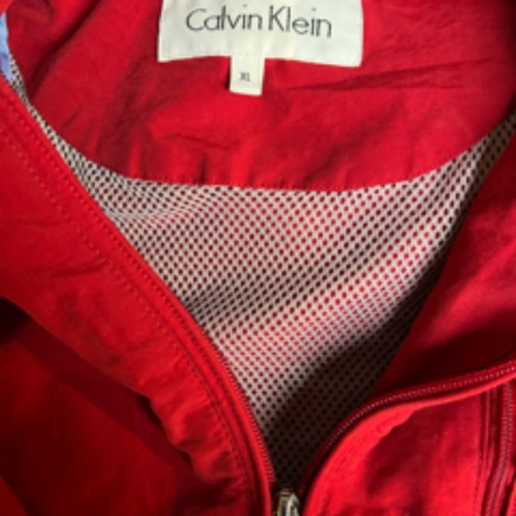 Calvin Klein Red Mens Xtra Large Jacket - Picture 8 of 9